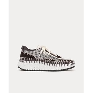 Chloe Nama Black and White Sneakers